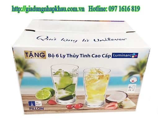 BỘ CỐC THỦY TINH LUMINARC GIÁ RẺ